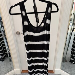 Calvin Klein striped flowy dress